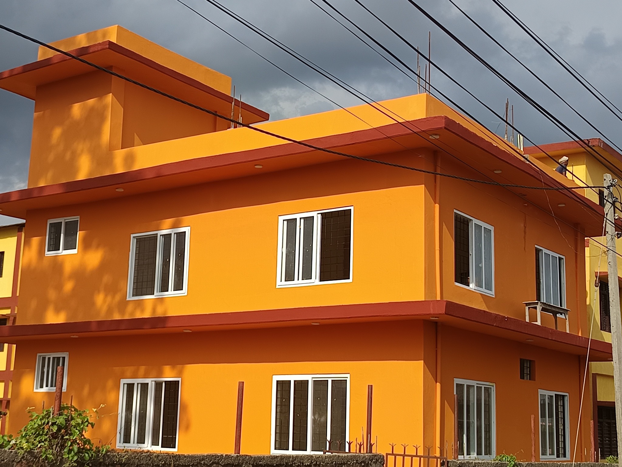 भवन निर्माण सम्पन्न