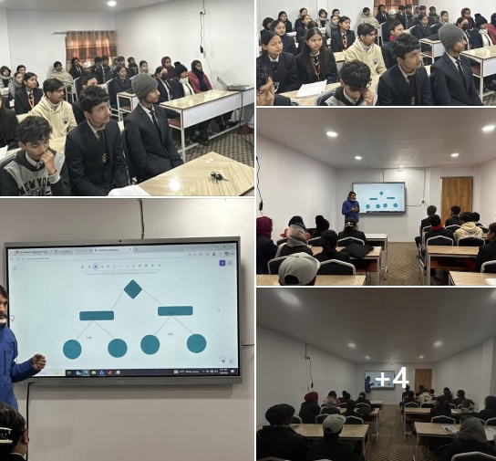 Computer Science students of Grade XI/XII are taking part in a three-day intensive boot camp on computer networking and data sharing to enhance their practical skills… Trainer: Mahesh Mahara